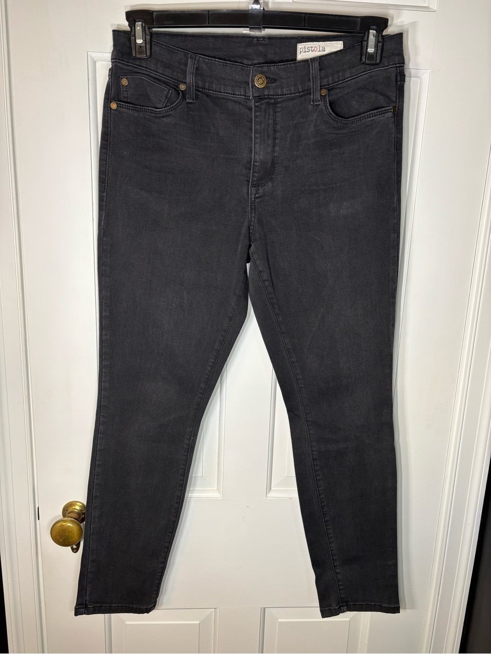 Pistola Women’s Size 30 Charcoal Black Skinny Jeans